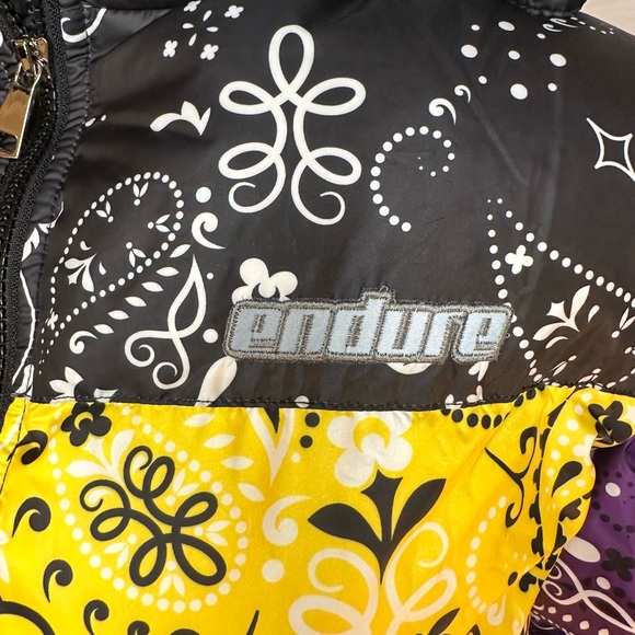 Endure bandana color block puffer jacket - Picture 6 of 8